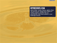 Tablet Screenshot of dividendus.com